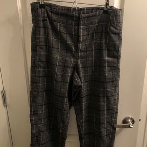 FREE PEOPLE plaid pants